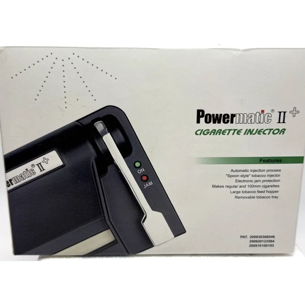 Powermatic 2 + PLUS Electric Injector Machine for Regular and 100mm Cigarette